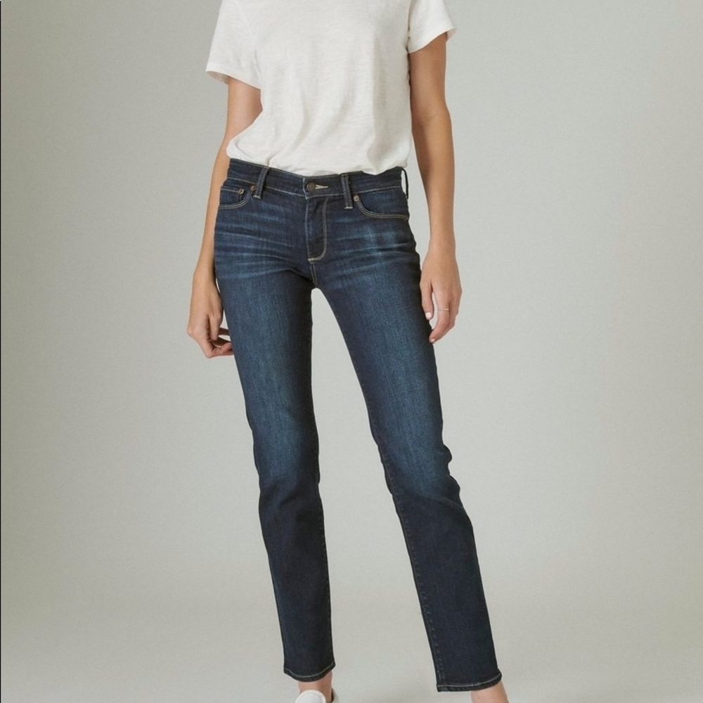 Lucky Brand The Sweet Jean Straight jeans